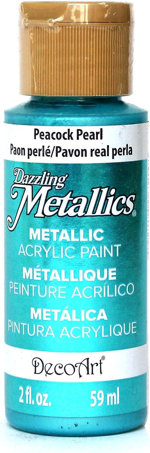 DecoArt DA314-3 Dada314-3 Paint Acrylic Peacock Pearl 2 Oz