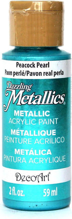 DecoArt DA314-3 Dada314-3 Paint Acrylic Peacock Pearl 2 Oz