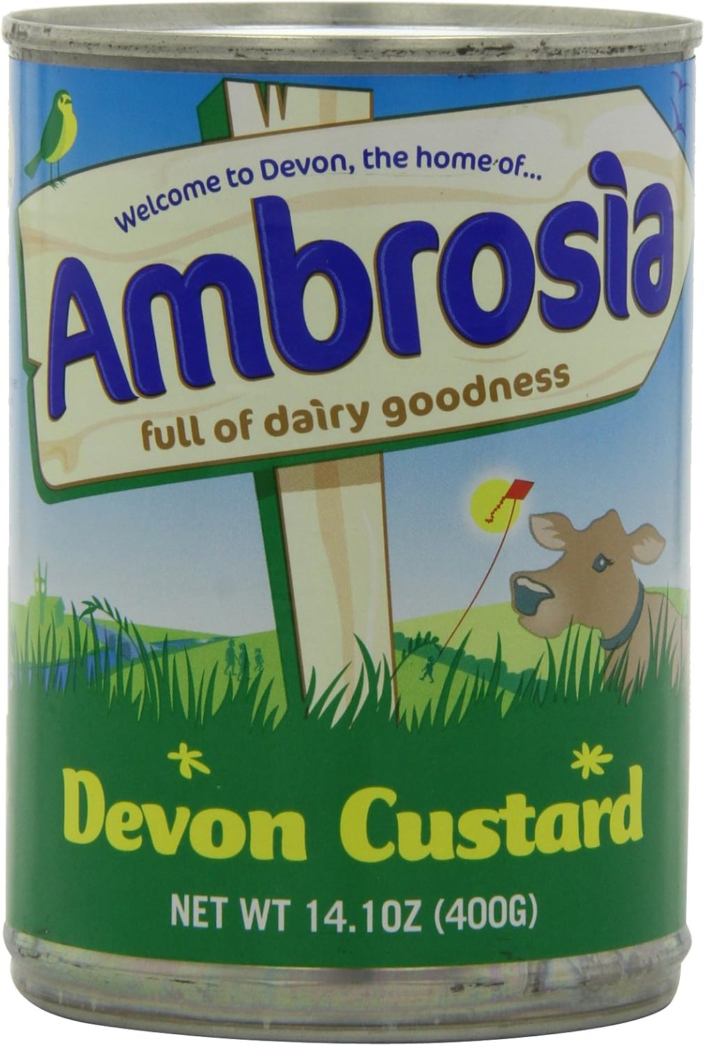 Ambrosia Devon Custard, 14.1 Ounce Cans (Pack of 12)