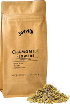 Jovvily Chamomile Flowers - 1lb - Dried Whole Flowers - Herbal Tea - Floral Flavor
