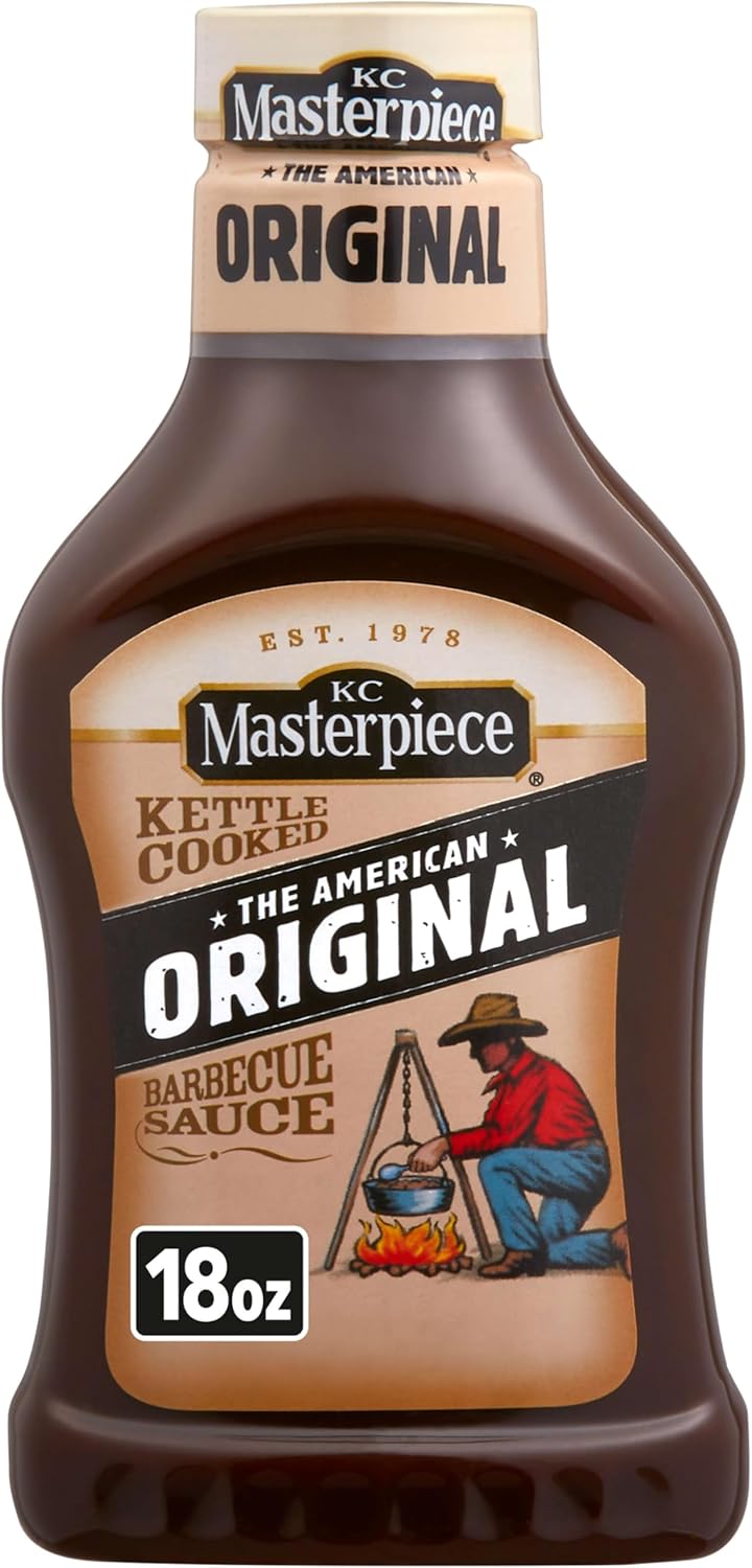 KC Masterpiece Barbecue Sauce, Original, 18 Ounces