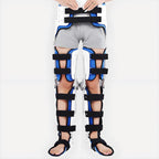 Articulated Knee Orthosis Immobilizer, Professional Hip-Knee-Ankle-Foot Orthosis with Walking Boot, Knee Support Brace, Leg Support for Walking (Both)