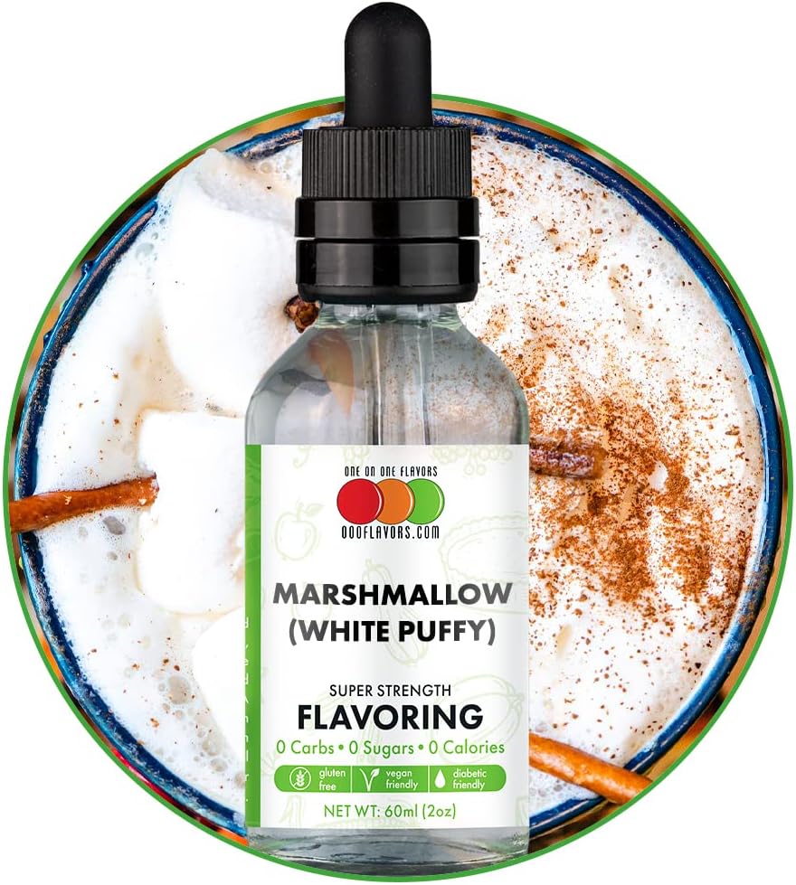 Marshmallow White Puffy Flavored Liquid Concentrate (2 oz)