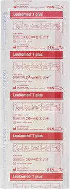 BSN Medical Leukomed T Plus Absorbent Film Wound Dressing, Sterile, 4" x 11.8", Box of 50