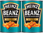 HEINZ Beanz in Tomato Sauce, Baked Beans, 415 g, Pack of 2