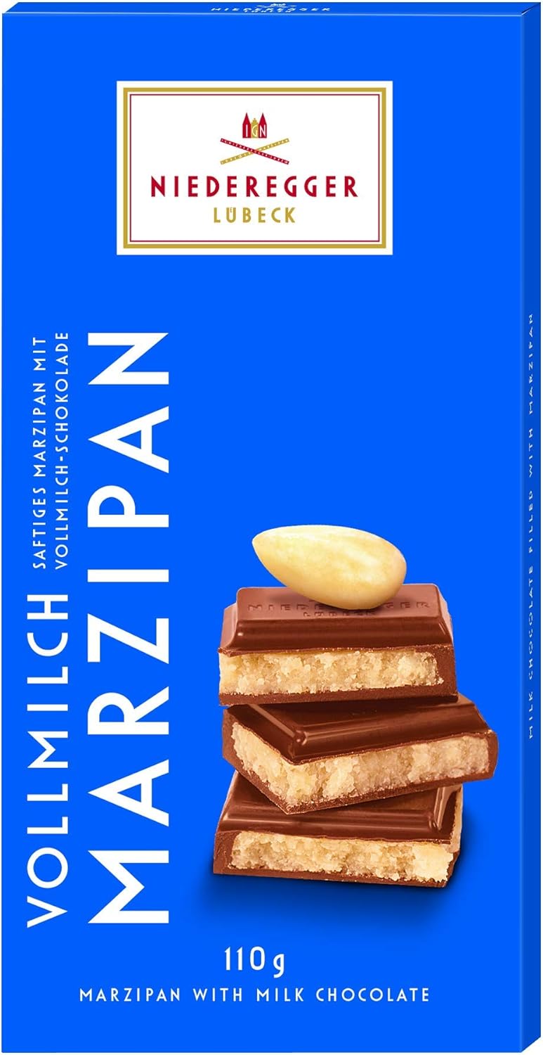 Niederegger Marzipan Classic Bar - Milk, 3.88 Ounce (Pack of 10)