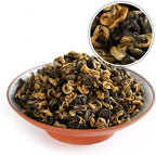 GOARTEA Dianhong Black Tea - 250g / 8.8oz Supreme Grade - Yunnan Fengqing Dian Hong Loose Leaf Tea - Chinese Dianhong - Snail Shape
