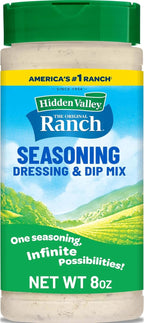 Hidden Valley Original Ranch Seasoning, Dressing and Dip Mix, 8 Ounces (Package May Vary)