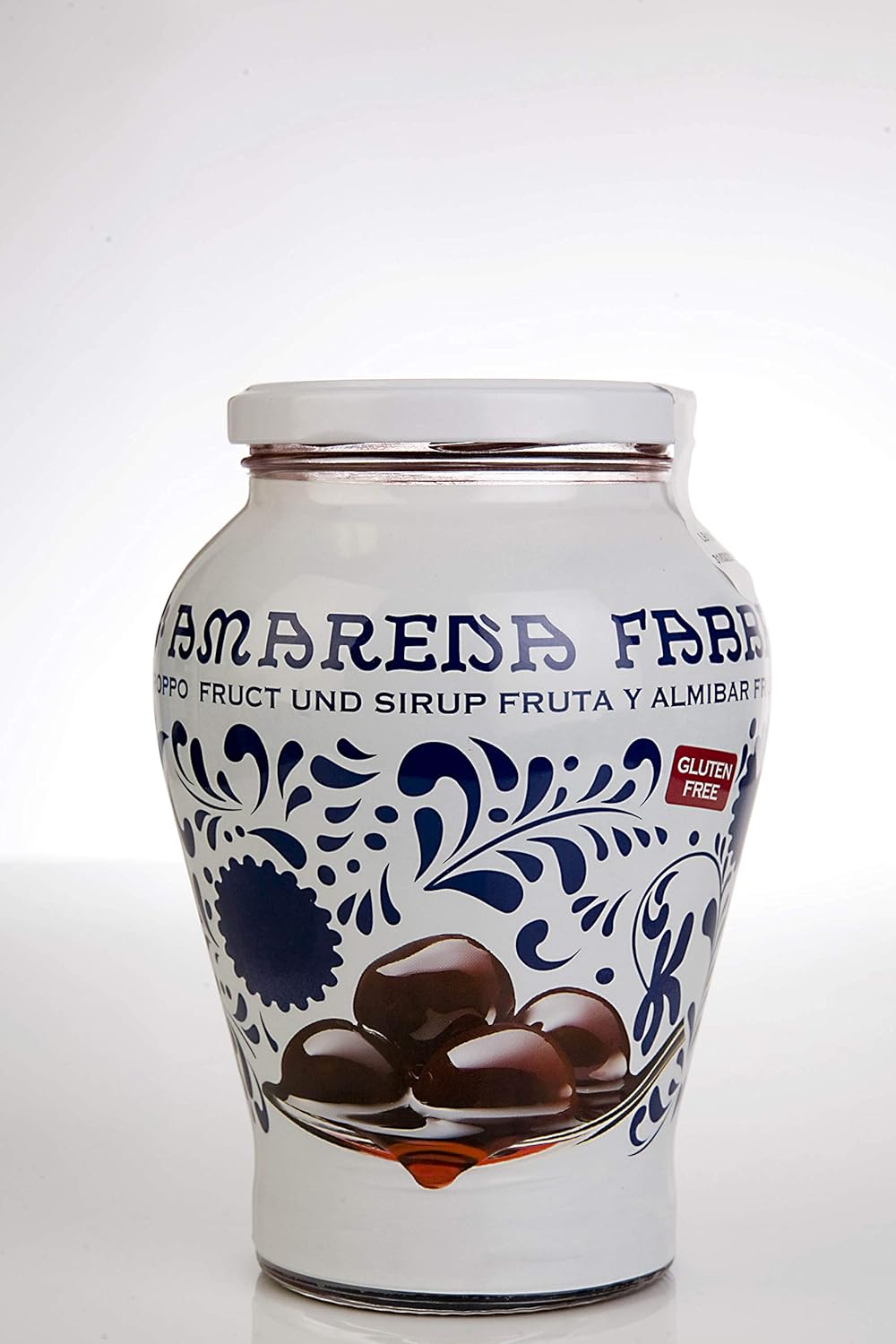 Fabbri Amarena Wild Cherries in Syrup, 1 kilogram (2 lbs 3.2oz)