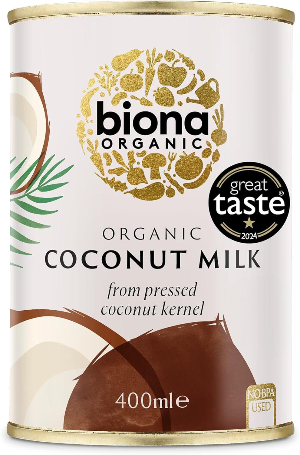 Biona Organic Coconut Milk (400ml) - Pack of 6