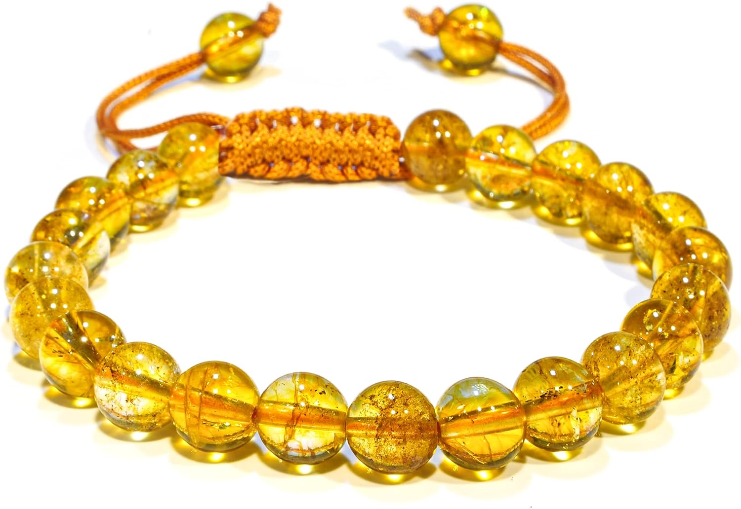 ANAYA AGATE Energy Protection Crystal Handmade Adjustable Bead Bracelet Perfect for Men, Women’s Christmas Gift - Gemstone Healing Stretch Bracelet Pulsera Para Hombre Mujer Stocking Stuffer