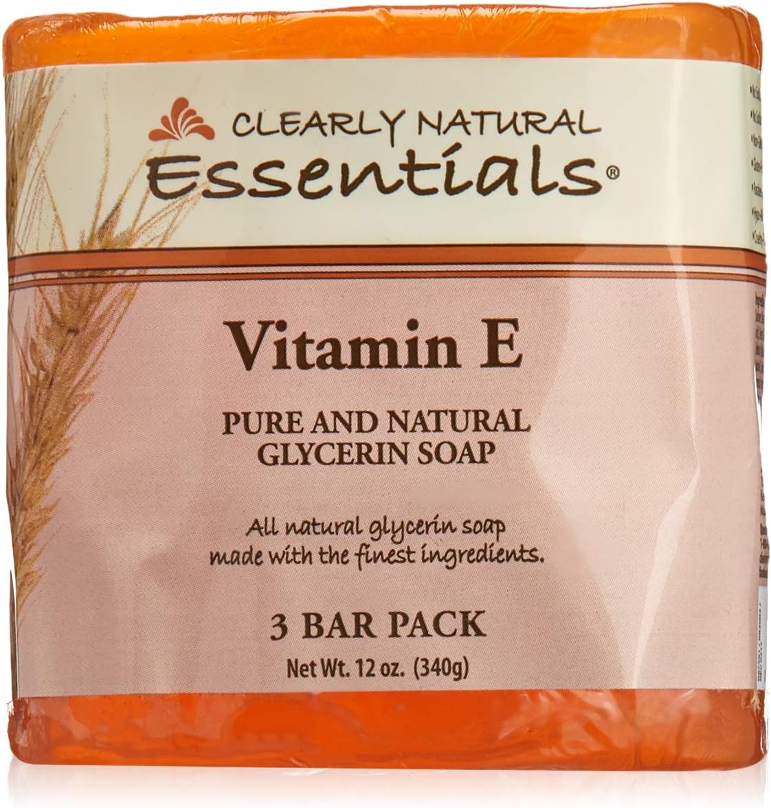 Bar Soap- Vitamin E 4 Ounces (3 Bar Pack)