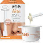 Nad's Nose Wax Kit for Men & Women - Waxing Kit for Quick & Easy Nose Hair Removal, 1 Count