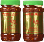 Sambal Oelek Chili Paste 8 Oz (Pack of 2)
