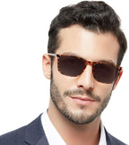 OCCI CHIARI Retro Oversized Reading Sunglasses Men Stylish Full Lens Sun Readers 1.00 1.25 1.50 1.75 2.00 2.25 2.50 2.75 3.00 3.50 (Yellow,1.75)
