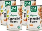 365 by Whole Foods Market,Organic Cannellini Beans,15.5 Ounce,(Pack of 4)