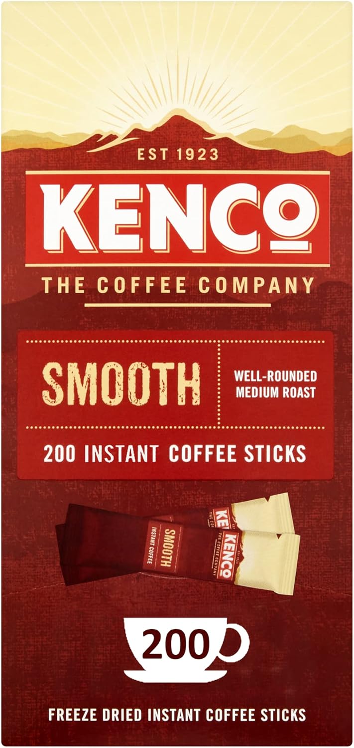 200 Kenco Smooth - 200 x Individual Sachets by Kenco