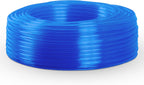 5/16” x 500’ Food Grade Hose Semi-Rigid Maple Syrup Tubing or Birch Sap Syrup Tree Tapping - 5/16 Maple Syrup Tubing Rated for use for 15 Years Made in Canada, Transparent Blue