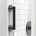 Bath, Shower and Toilet Safety Grab Bar for Seniors and Handicaps, ADA Compliant Mobility Aid Balance Assist Handle, Stainless Steel