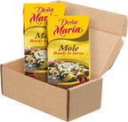 DONA MARIA Ready to Serve Mole Sauce 2 Pack, 25.4 oz – Authentic Mexican Mole – Made with Real Chocolate, Peanuts, and Spices – Convenient, Easy to Use