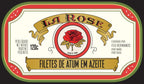 La Rose from Portugal - Gourmet Canned Tuna Fillet in Pure Olive Oil - 4.23oz / 120gr (Pack of 5 cans)