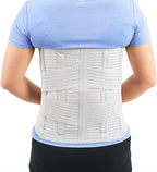 Plus Size Workout Waist Trainer for Women & Men Compression Full Back Brace Lumbar Waist rt Slimming Belts for Sciatica Scoliosis Lower Back Pain