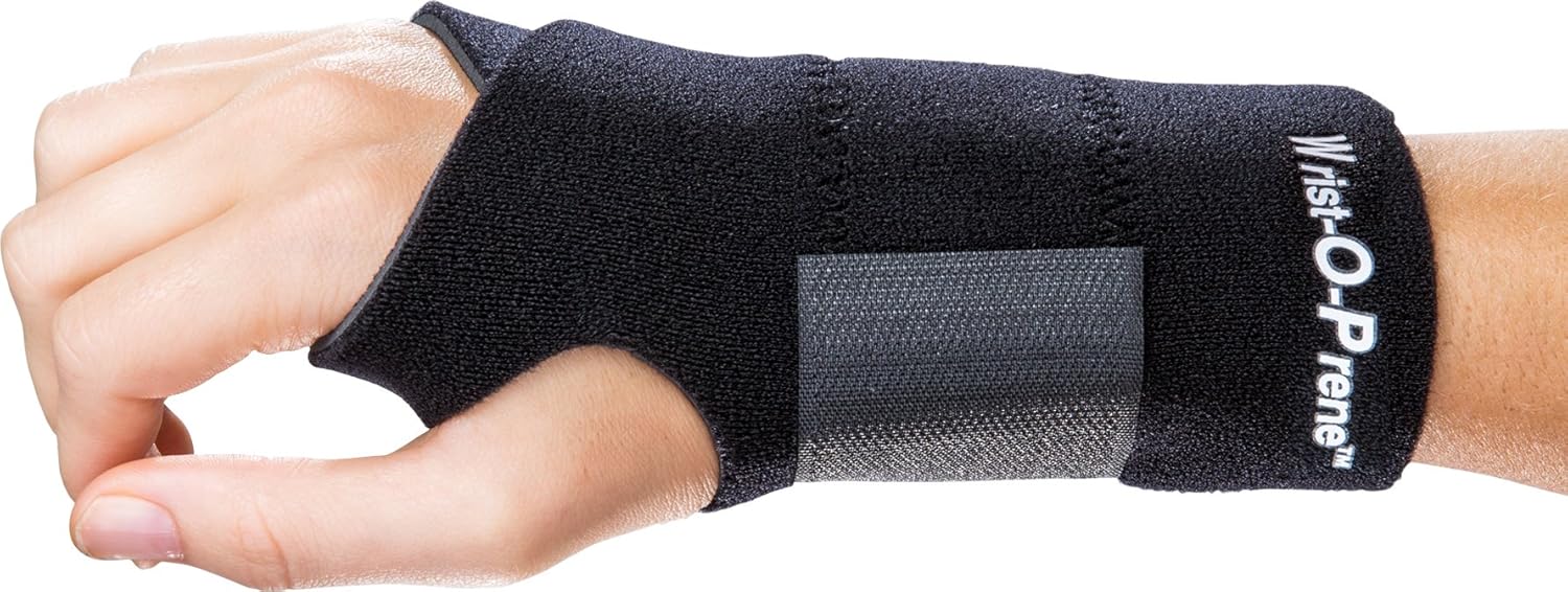 Procare Universal Wrist-O-Prene Support Brace, Right Hand, One Size Fits Most