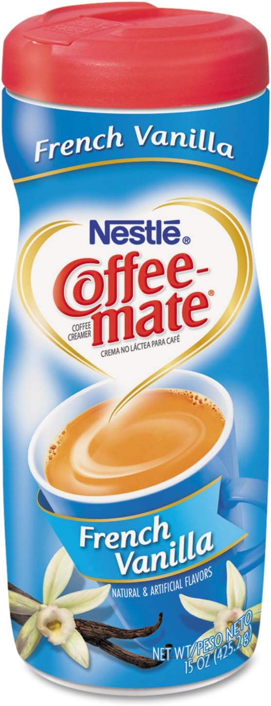 Nestle Coffee mate Coffee Creamer, French Vanilla, Powder Creamer, 15 Ounces
