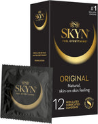 Lifestyles Skyn Polyisoprene Condoms, 12 Count (Pack of 1)