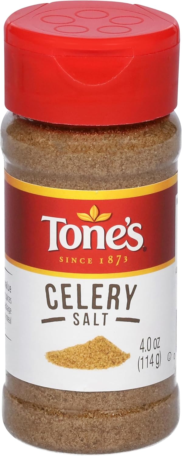 Tone's Celery Salt, 4.00 Ounce