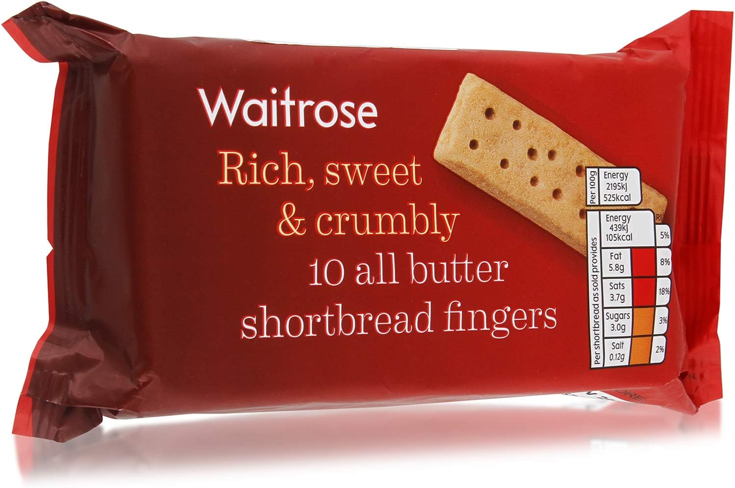 Waitrose Shortbread Fingers 200g
