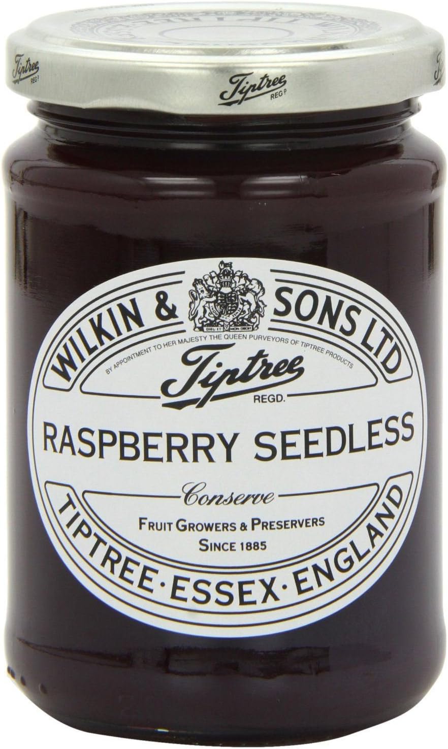 Tiptree Raspberry Seedless Preserve, 12 Ounce (Pack of 2) Jars