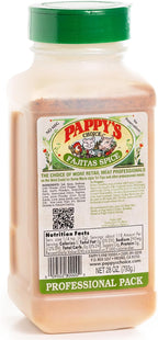 Pappy's Original Fajita Spice Seasoning 28 Oz. Professional Package