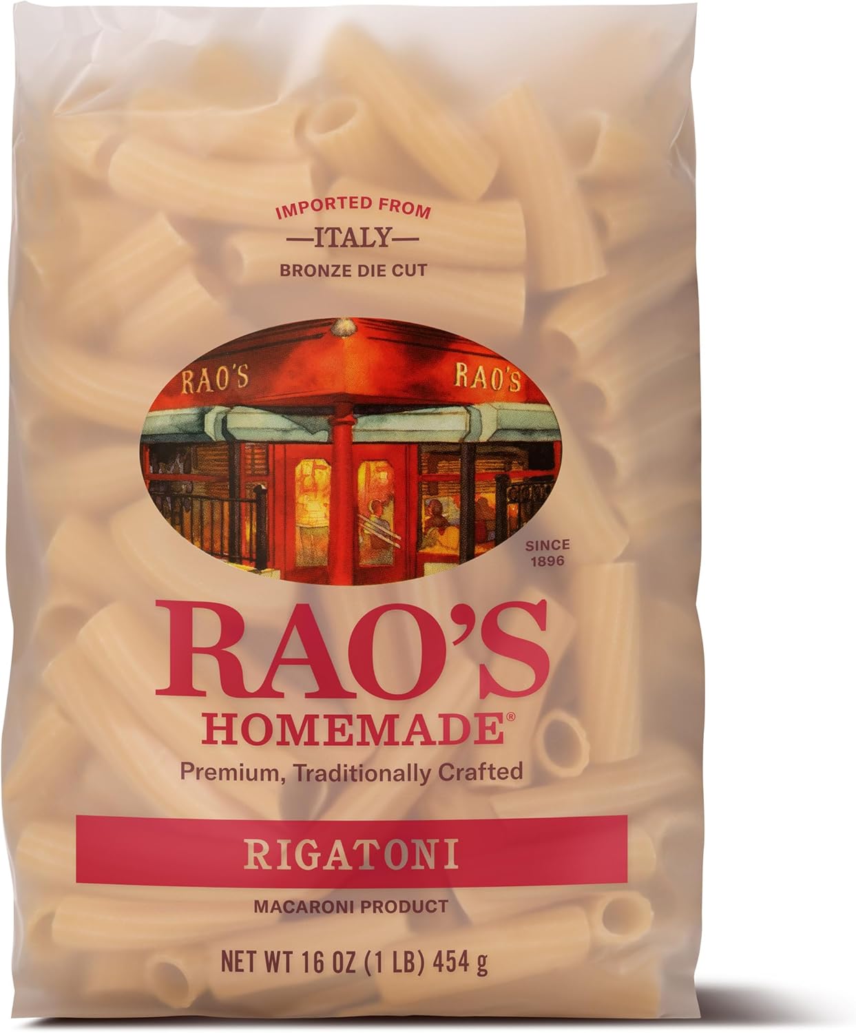 Rao's Homemade Rigatoni Pasta, 16oz, (Pack of 1)