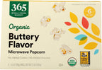 365 by Whole Foods Market, Organic Microwave Popcorn, 21 Ounce