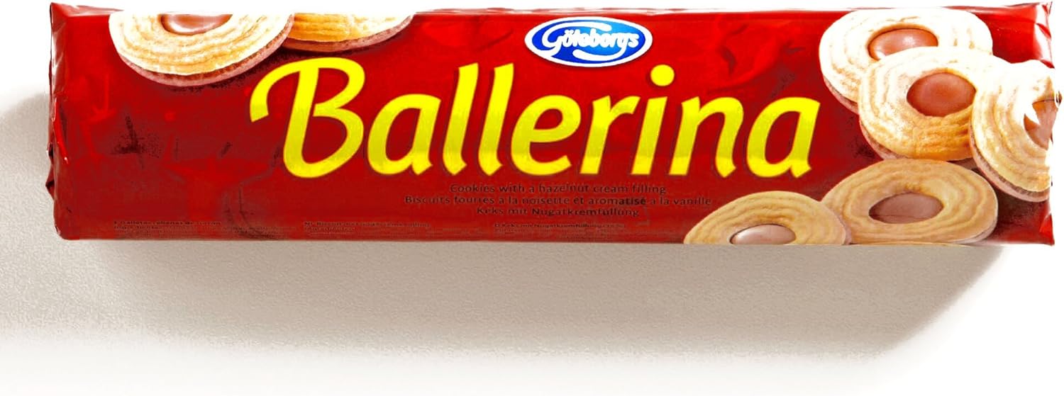 Goteborgs Ballerina Chocolate Hazelnut 6.3 oz each (1 Item Per Order)
