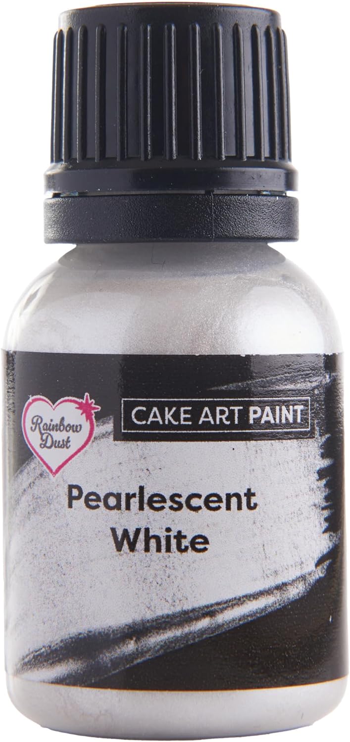 Rainbow Dust Metallic Paint Pearlescent White