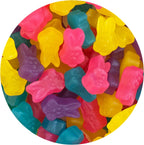 Juju Gummy Easter Bunnies Candy, 2 Pound Bulk Bag, Easter Candy, Firm & Chewy Candies, The Hampton Candy Company