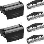 Shaver Replacement Foil Compatible with Remington TITANIUM-X Flex & Pivot Foil and Cutter F5800 & F7800,Shaver heads Fit for Remington F4900,F5800,F7800 (2 Pack)