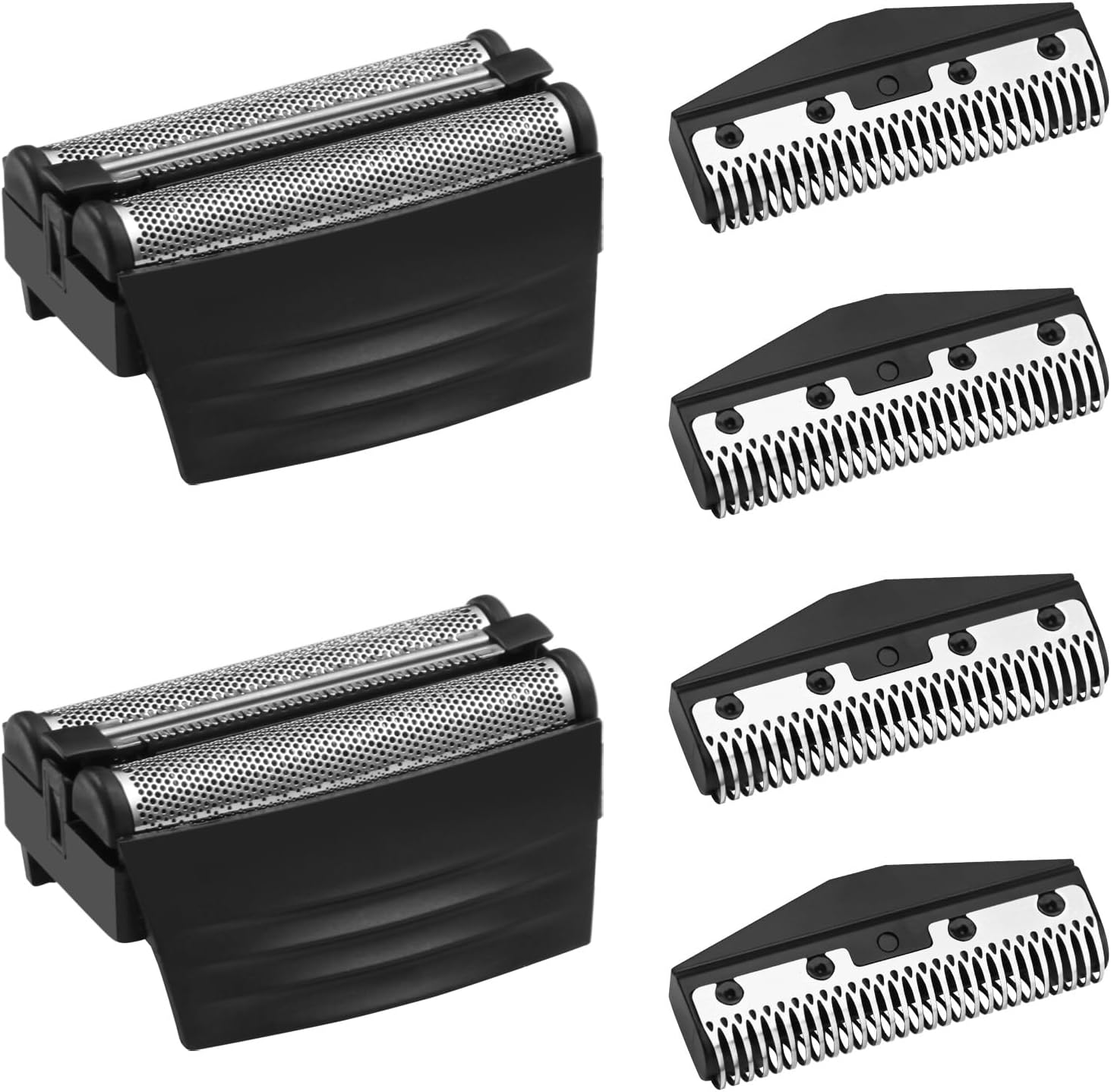 Shaver Replacement Foil Compatible with Remington TITANIUM-X Flex & Pivot Foil and Cutter F5800 & F7800,Shaver heads Fit for Remington F4900,F5800,F7800 (2 Pack)