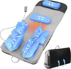 Full Body Massage Mat, 3D Body Stretching and Waist Traction, Back Heating, Airbag Stretching, 3 Modes and 3 Intensities, Portable Foldable Massage Mat for Relaxation and Fatigue Relief