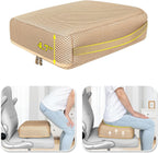 Booster Seat Cushion Extra Thick Chair Foam Cushion for Elderly Adult Booster Seat Elevation Pillow Extra Firm Riser Supportive Lift Chair Cushion Lift Pads for Home, Couch, Patio, Office Seats