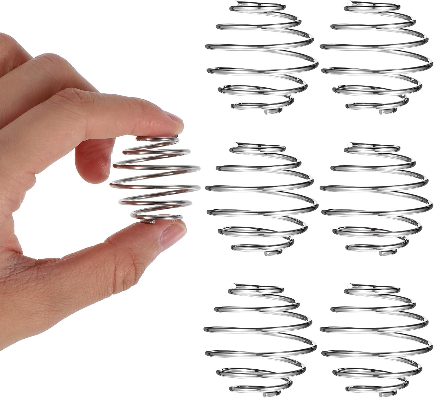 6 Pcs 304 Stainless Steel Shaker Ball Small Protein Mixing Ball Wire Whisk Ball for Baby Bottles Formula, Blending Balls for Shakers Cup Bottle Mixer (1.2 inch)