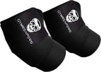 Gymreapers Weightlifting Elbow Wraps (1 Pair) - Flexible 40'' Elbow Compression Strap & Joint Support Brace - for Bench Press, Powerlifting, and Pressing