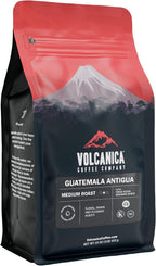 Guatemala Coffee, Antigua, Whole Bean, Medium Roast, USDA Organic, Fresh Roasted, Kosher, 16-ounces