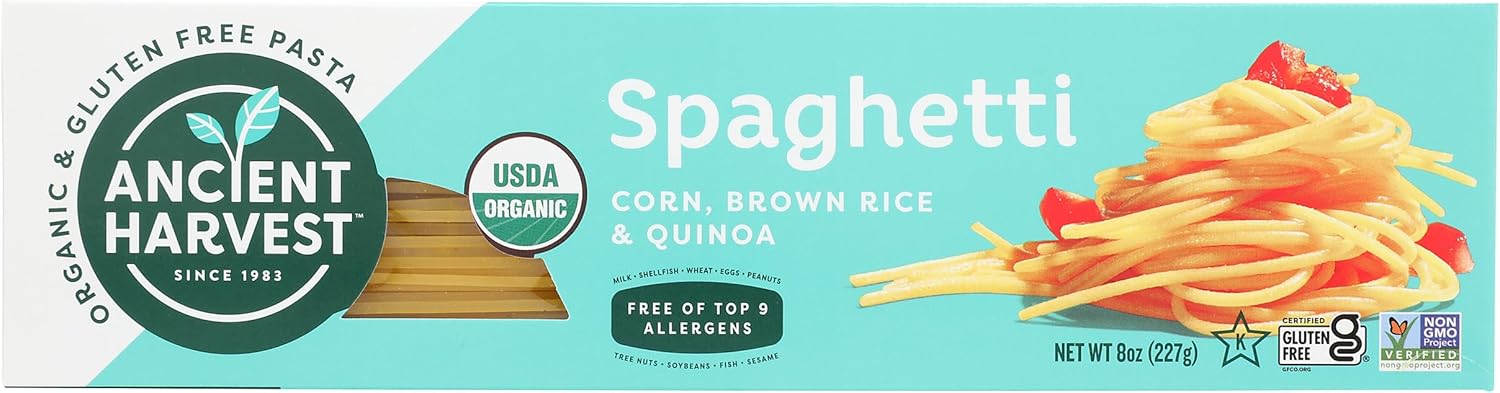 Ancient Harvest Organic Wheat Free Quinoa Spaghetti, 8 OZ