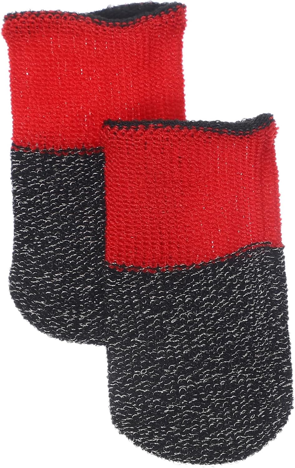 KOMBIUDA 2Pcs Breathable Gaming Finger Sleeves Stylish Lightweight Thumb Covers for Enhanced Control Protects Against Sweat Slipping Oil Stains for All Touchscreen Devices