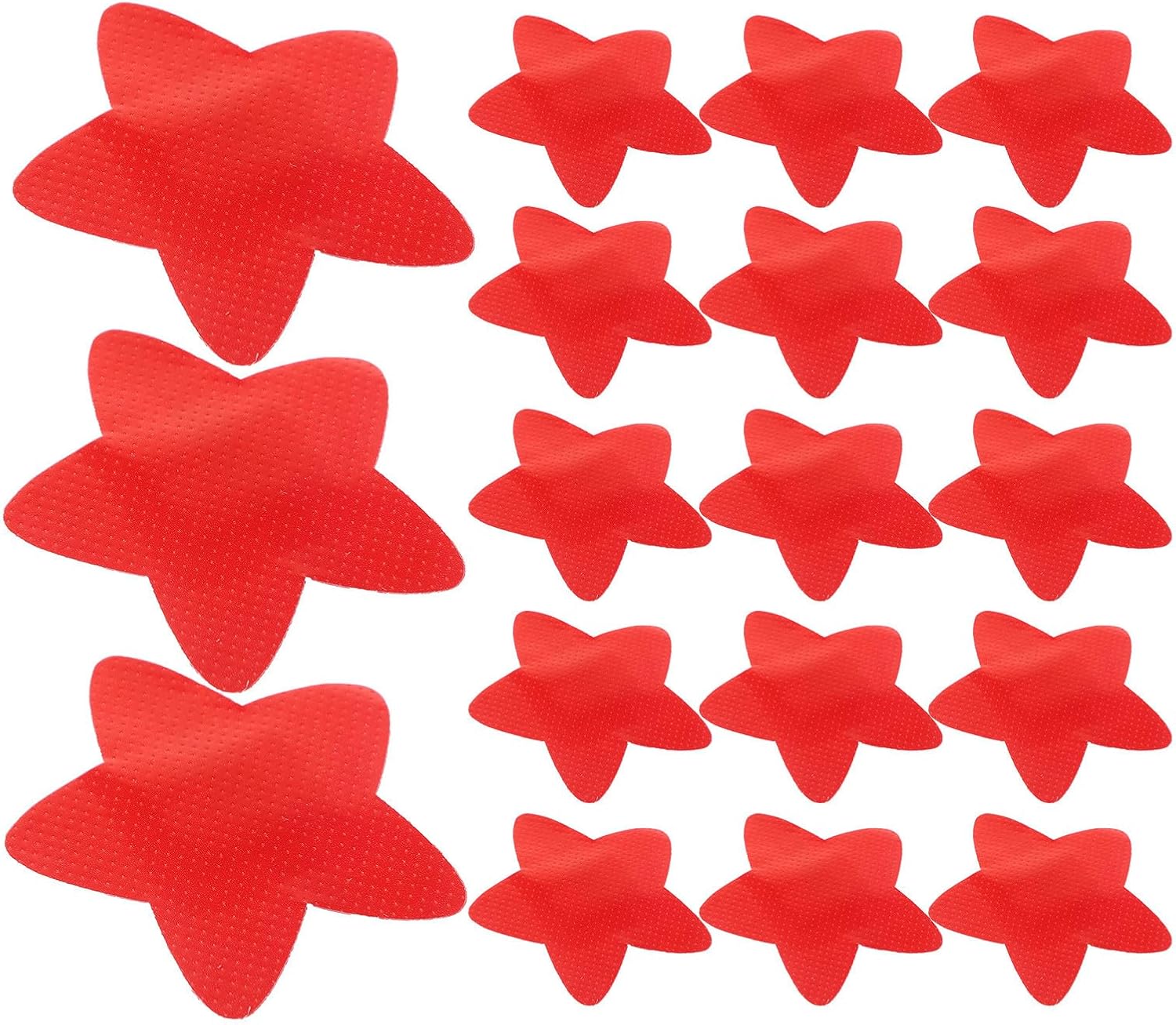 Star-Shaped Breathable Adhesive Bandages 20pcs, 46x46mm Portable Self-Adhesive Wound Patches for First Aid Care