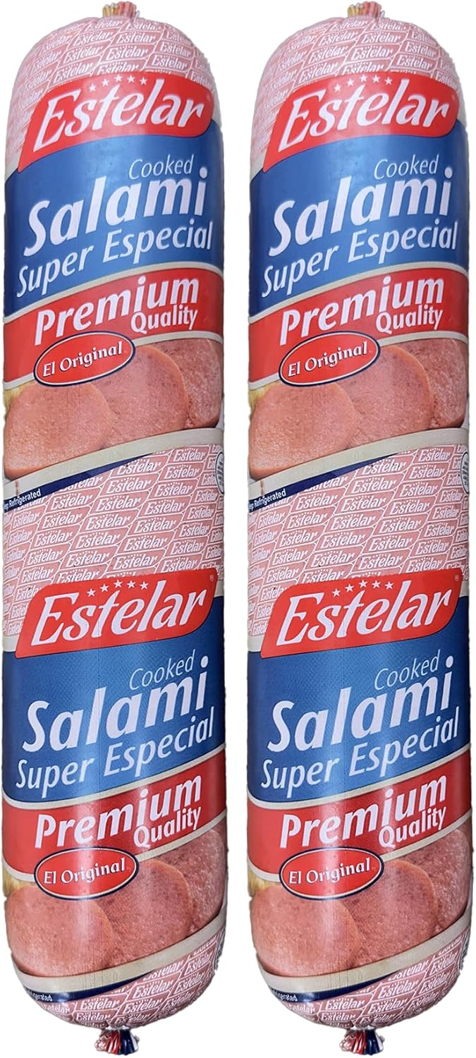 Salami Super Especial Estelar 2 Pack (2 lb each)– Authentic Dominican Salami