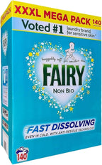 Fairy Professional Laundry Detergent Soap Powders Non Bio 130w